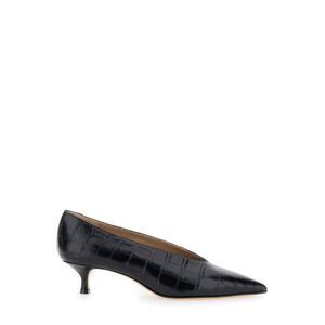 Le Monde Beryl Women Black Pumps With Kitten Heel In Patent Leather Woman